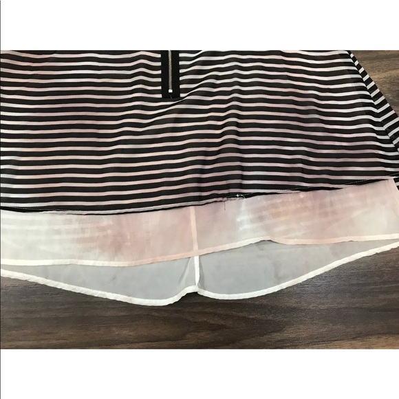 Manito Sheer Cami Tank Layered Watercolor Size L - Picture 2 of 5